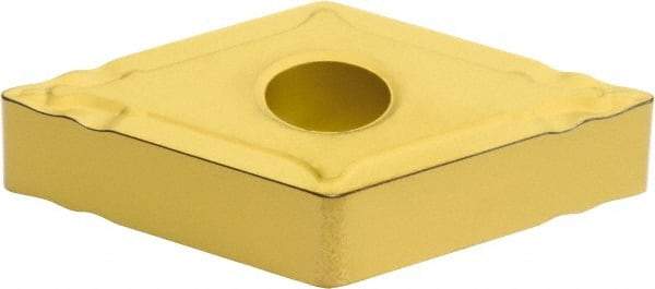 Sumitomo - DNMG431 ESX Grade AC830P Carbide Turning Insert - Al2O3 Finish, 55° Diamond, 1/2" Inscr Circle, 3/16" Thick, 1/64" Corner Radius - Eagle Tool & Supply