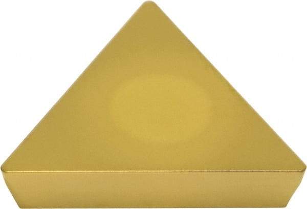 Sumitomo - TPMN432 Grade AC700G Carbide Turning Insert - TiC Finish, 60° Triangle, 1/2" Inscr Circle, 3/16" Thick, 1/32" Corner Radius - Eagle Tool & Supply