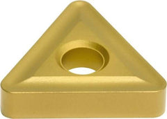 Sumitomo - TNMG542 ENZ Grade AC820P Carbide Turning Insert - Al2O3 Finish, 60° Triangle, 5/8" Inscr Circle, 1/4" Thick, 1/32" Corner Radius - Eagle Tool & Supply