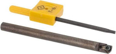 Sumitomo - 0.228" Min Bore Diam, 2-1/2" OAL, 0.187" Shank Diam, BSWJO Indexable Boring Bar - 0.385" Max Bore Depth, WBGT 521 Insert, Screw Holding Method - Eagle Tool & Supply