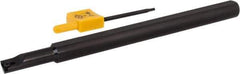 Sumitomo - 0.313" Min Bore Diam, 5" OAL, 3/8" Shank Diam, BSTJO Indexable Boring Bar - TBGT 52 Insert, Screw Holding Method - Eagle Tool & Supply
