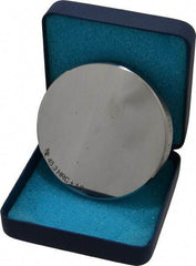 Made in USA - Rockwell C Scale, Hardness Calibration Test Block - C45 Hardness, Mid Hardness Range Description, 2 Piece - Eagle Tool & Supply