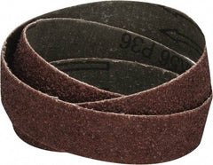 Tru-Maxx - 1" Wide x 30" OAL, 36 Grit, Aluminum Oxide Abrasive Belt - Aluminum Oxide, Very Coarse, Coated, X Weighted Cloth Backing - Eagle Tool & Supply