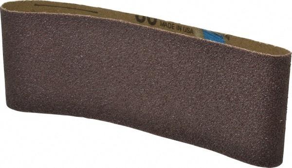 Tru-Maxx - 4" Wide x 24" OAL, 36 Grit, Aluminum Oxide Abrasive Belt - Aluminum Oxide, Very Coarse, Coated, X Weighted Cloth Backing - Eagle Tool & Supply