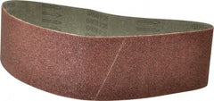 Tru-Maxx - 4" Wide x 36" OAL, 36 Grit, Aluminum Oxide Abrasive Belt - Aluminum Oxide, Very Coarse, Coated, X Weighted Cloth Backing - Eagle Tool & Supply