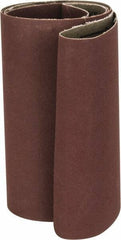 Tru-Maxx - 6" Wide x 48" OAL, 220 Grit, Aluminum Oxide Abrasive Belt - Aluminum Oxide, Very Fine, Coated, X Weighted Cloth Backing - Eagle Tool & Supply