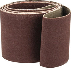 Tru-Maxx - 2" Wide x 72" OAL, 220 Grit, Aluminum Oxide Abrasive Belt - Aluminum Oxide, Very Fine, Coated, X Weighted Cloth Backing - Eagle Tool & Supply