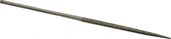 Value Collection - 5-1/2" OAL Coarse Square Needle Diamond File - 3/32" Wide x 3/32" Thick, 2-3/4 LOC - Eagle Tool & Supply