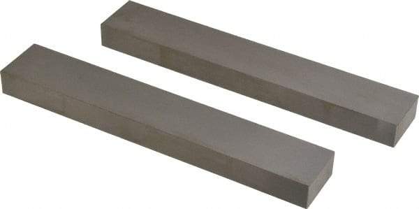 Value Collection - 9" Long x 1-1/2" High x 3/4" Thick, Tool Steel Parallel - 0.0002" Parallelism, Sold as Matched Pair - Eagle Tool & Supply