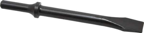 Value Collection - 5/8" Head Width, 6-1/4" OAL, Rivet Cutter Chisel - Round Shank, Steel - Eagle Tool & Supply