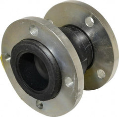 Unisource Mfg. - 3" Pipe, Neoprene Single Arch Pipe Expansion Joint - 6" Long, 3/8" Extension, 1/2" Compression, 225 Max psi, Flanged - Eagle Tool & Supply