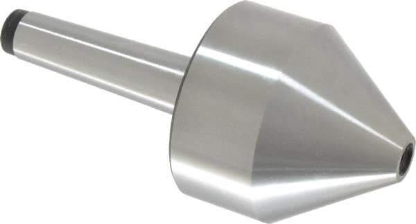 Interstate - MT3 Taper Shank, 3.07" Head Diam Live Center - 3.03" Head Length, 0.71" Point Diam, 1.65" Point Len, 396.83 Lb Max Workpc, 6.77" OAL, Bull Nose Point - Eagle Tool & Supply