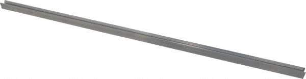 Mitee-Bite - 20" OAL 1/2" Width, Aluminum, Wedge Clamp Stock - Channel Shaped - Eagle Tool & Supply