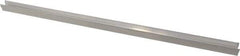 Mitee-Bite - 20" OAL 3/4" Width, Aluminum, Wedge Clamp Stock - Channel Shaped - Eagle Tool & Supply
