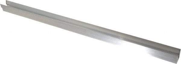 Mitee-Bite - 20" OAL 1" Width, Aluminum, Wedge Clamp Stock - Channel Shaped - Eagle Tool & Supply