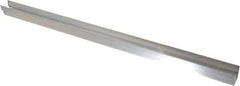 Mitee-Bite - 20" OAL 1" Width, Aluminum, Wedge Clamp Stock - Channel Shaped - Eagle Tool & Supply
