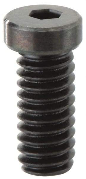 Mitee-Bite - 5/16-18, 1/2" Length, Stainless Steel, Black Oxide Finish, Cam Clamp Screw - Use with Mitee-Bite Fixture Clamps - Eagle Tool & Supply
