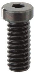 Mitee-Bite - 5/16-18, 1/2" Length, Stainless Steel, Black Oxide Finish, Cam Clamp Screw - Use with Mitee-Bite Fixture Clamps - Eagle Tool & Supply