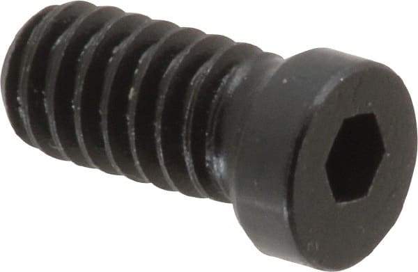 Mitee-Bite - 1/4-20, 1/2" Length, Carbon Steel, Black Oxide Finish, Cam Clamp Screw - Use with Mitee-Bite MB-4 - Eagle Tool & Supply