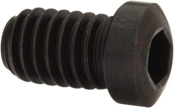 Mitee-Bite - 5/16-18, 1/2" Length, Carbon Steel, Black Oxide Finish, Cam Clamp Screw - Use with Mitee-Bite MB-5C - Eagle Tool & Supply