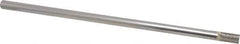 Atrax - 1/4" Cut Diam, 1/4" Shank Diam, Cylinder Head Single Cut Burr - Carbide, Flat End, 1/2" LOC, 6-1/2" OAL - Eagle Tool & Supply