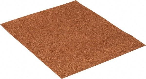 3M - 60 Grit, Garnet Sanding Sheet - 11" Long x 9" Wide, Medium Grade, D Weighted Paper Backing - Eagle Tool & Supply
