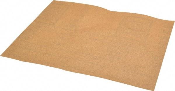 3M - 150 Grit, Garnet Sanding Sheet - 11" Long x 9" Wide, Very Fine Grade, C Weighted Paper Backing - Eagle Tool & Supply