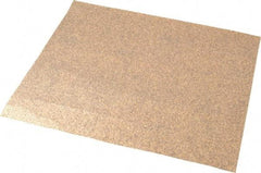 3M - 50 Grit, Aluminum Oxide Sanding Sheet - 11" Long x 9" Wide, Coarse Grade, D Weighted Paper Backing - Eagle Tool & Supply
