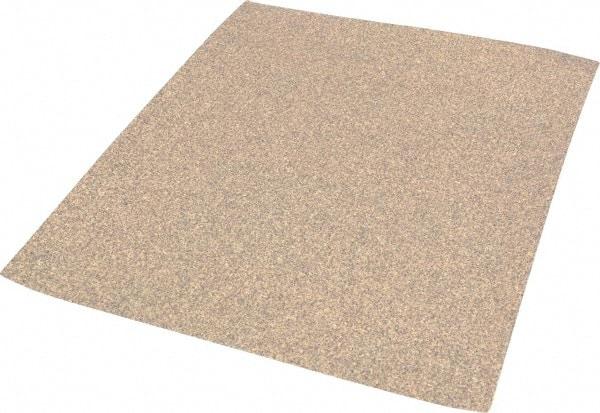 3M - 60 Grit, Aluminum Oxide Sanding Sheet - 11" Long x 9" Wide, Medium Grade, D Weighted Paper Backing - Eagle Tool & Supply