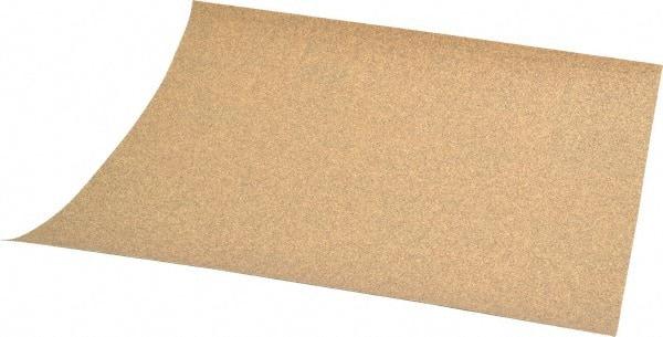 3M - 80 Grit, Aluminum Oxide Sanding Sheet - 11" Long x 9" Wide, Medium Grade, D Weighted Paper Backing - Eagle Tool & Supply