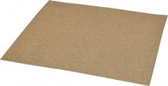 3M - 100 Grit, Aluminum Oxide Sanding Sheet - 11" Long x 9" Wide, Fine Grade, C Weighted Paper Backing - Eagle Tool & Supply