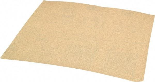 3M - 120 Grit, Aluminum Oxide Sanding Sheet - 11" Long x 9" Wide, Fine Grade, C Weighted Paper Backing - Eagle Tool & Supply