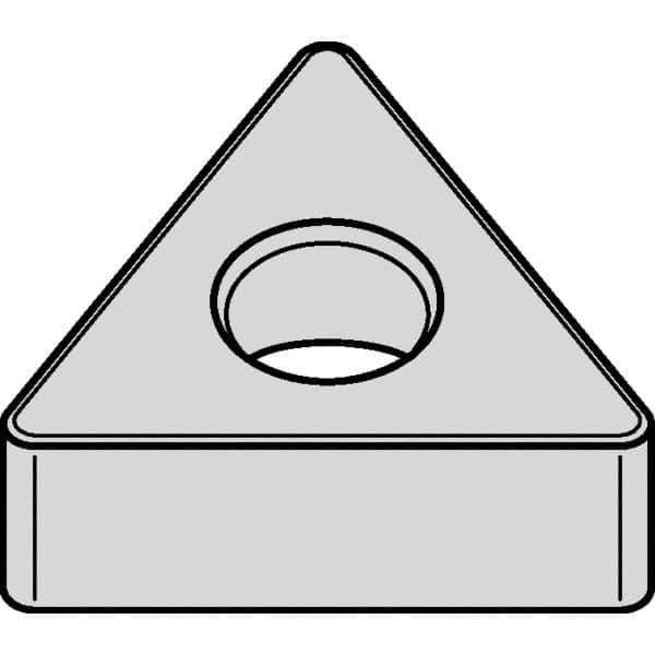 Kennametal - TNGA433 T0820 Grade KY1615 Ceramic Turning Insert - Uncoated, 60° Triangle, 1/2" Inscr Circle, 3/16" Thick, 3/64" Corner Radius - Eagle Tool & Supply
