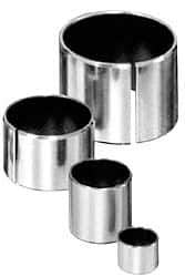 Bunting Bearing - 3/16" Inside x 1/4" Outside Diam, Steel Sleeve Bearing - 1/2" OAL - Eagle Tool & Supply