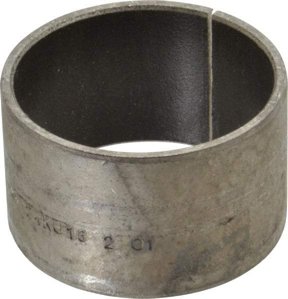 Bunting Bearing - 1-1/2" Inside x 1-21/32" Outside Diam, Steel Sleeve Bearing - 1" OAL - Eagle Tool & Supply