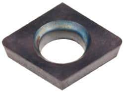 Kennametal - CDHB1.20.61 Grade KC5010 Carbide Turning Insert - TiAlN Finish, 80° Diamond, 5/32" Inscr Circle, 0.04 Thick, 1/64" Corner Radius - Eagle Tool & Supply