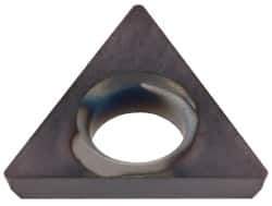 Kennametal - TDHB1.280.750.5 Grade KC5010 Carbide Turning Insert - TiAlN Finish, 60° Triangle, 0.1598" Inscr Circle, 3/64" Thick, 0.007" Corner Radius - Eagle Tool & Supply