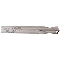 Magafor - 0.63" Body Diam, 120° Point, Cobalt, 4-3/4" Overall Length, Spotting Drill - Eagle Tool & Supply