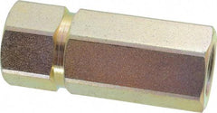 Parker - 1/2 Thread Steel Hydraulic Hose Check - 5,000 psi, 12 GPM - Eagle Tool & Supply