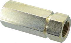 Parker - 1 Thread Steel Hydraulic Hose Check - 5,000 psi, 30 GPM - Eagle Tool & Supply