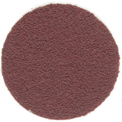 Made in USA - 3/4" Diam, 180 Grit Aluminum Oxide Adhesive PSA Disc - Very Fine Grade, X Weighted Cloth Backing, For Low Speed Dual-Action Sanders, Random Orbital Sanders - Eagle Tool & Supply