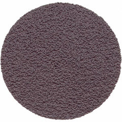 Made in USA - 1" Diam, 120 Grit Aluminum Oxide Adhesive PSA Disc - Fine Grade, X Weighted Cloth Backing, For Low Speed Dual-Action Sanders, Random Orbital Sanders - Eagle Tool & Supply