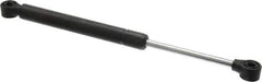 Value Collection - 0.32" Rod Diam, 0.75" Tube Diam, 20 Lb Capacity, Fixed Force Gas Spring - 11.9" Extended Length, 3.5" Stroke Length, Plastic Ball Socket, Black Nitride Piston - Eagle Tool & Supply