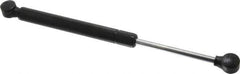 Value Collection - 0.32" Rod Diam, 0.75" Tube Diam, 90 Lb Capacity, Fixed Force Gas Spring - 11.9" Extended Length, 3.5" Stroke Length, Plastic Ball Socket, Black Nitride Piston - Eagle Tool & Supply