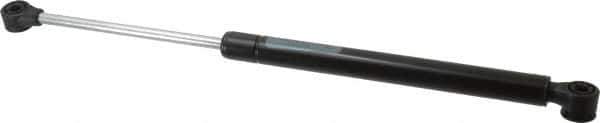 Value Collection - 0.32" Rod Diam, 0.75" Tube Diam, 120 Lb Capacity, Fixed Force Gas Spring - 15.25" Extended Length, 5" Stroke Length, Plastic Ball Socket, Black Nitride Piston - Eagle Tool & Supply