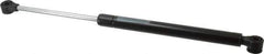 Value Collection - 0.32" Rod Diam, 0.75" Tube Diam, 120 Lb Capacity, Fixed Force Gas Spring - 15.25" Extended Length, 5" Stroke Length, Plastic Ball Socket, Black Nitride Piston - Eagle Tool & Supply