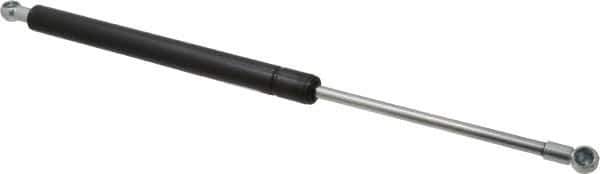 Value Collection - 0.32" Rod Diam, 0.75" Tube Diam, 120 Lb Capacity, Fixed Force Gas Spring - 15.25" Extended Length, 5" Stroke Length, Metal Socket, Black Nitride Piston - Eagle Tool & Supply