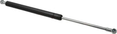 Value Collection - 0.32" Rod Diam, 0.75" Tube Diam, 120 Lb Capacity, Fixed Force Gas Spring - 15.25" Extended Length, 5" Stroke Length, Metal Socket, Black Nitride Piston - Eagle Tool & Supply