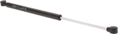 Value Collection - 0.32" Rod Diam, 0.75" Tube Diam, 20 Lb Capacity, Fixed Force Gas Spring - 17" Extended Length, 6" Stroke Length, Plastic Ball Socket, Black Nitride Piston - Eagle Tool & Supply