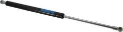 Value Collection - 0.32" Rod Diam, 0.75" Tube Diam, 60 Lb Capacity, Fixed Force Gas Spring - 17" Extended Length, 6" Stroke Length, Metal Socket, Black Nitride Piston - Eagle Tool & Supply